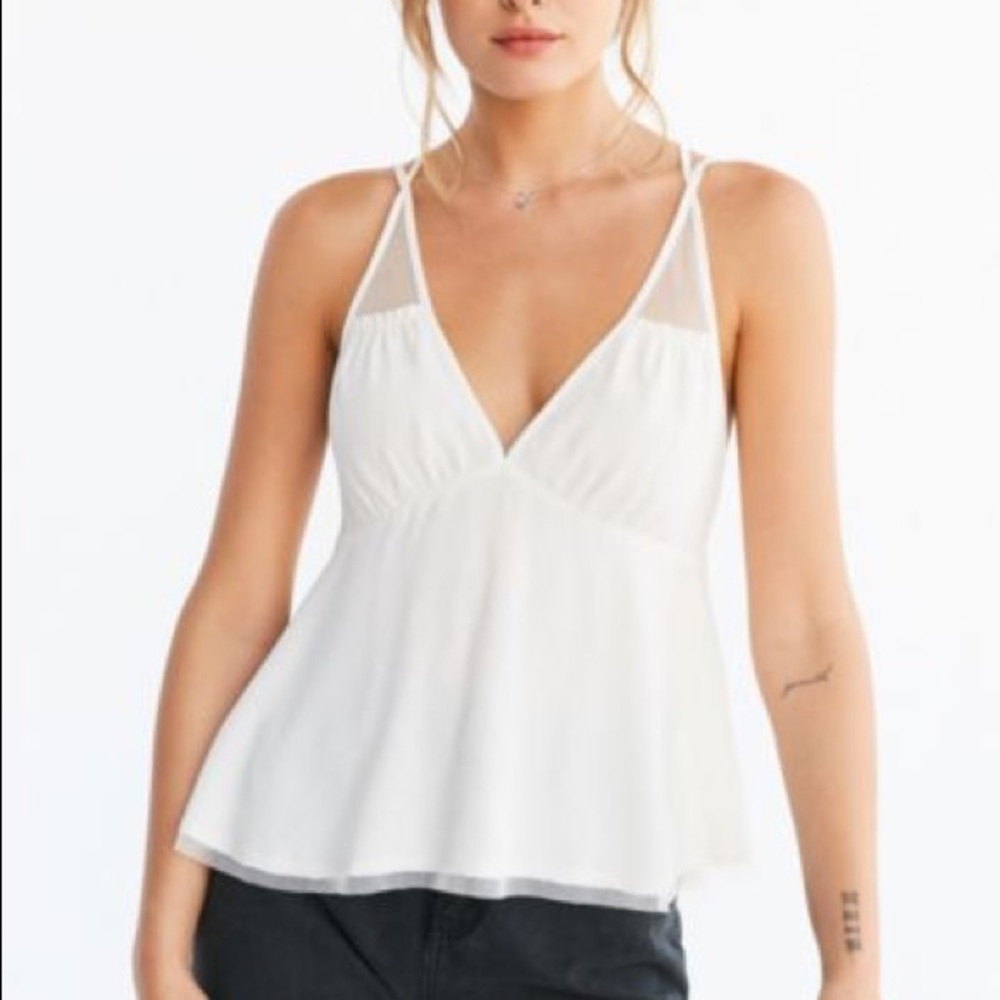 Kimchi Blue White Tank Top